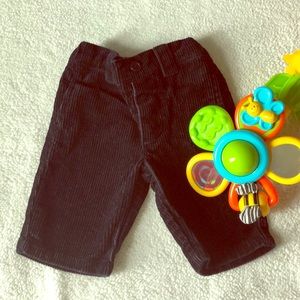 Navy blue corduroy pants